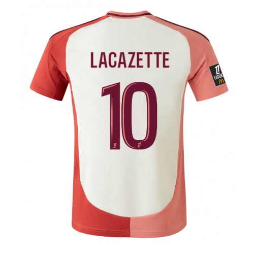 Fotballdrakt Herre Olympique Lyonnais Alexandre Lacazette #10 Tredjedrakt 2024-25 Kortermet